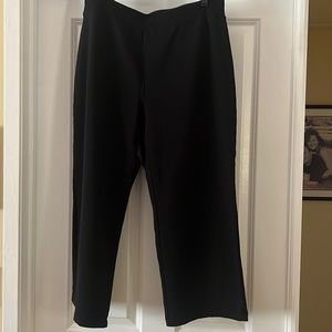 Chicos crop black pant. Great for Spring and Summer! Size 2 like a 12/14.